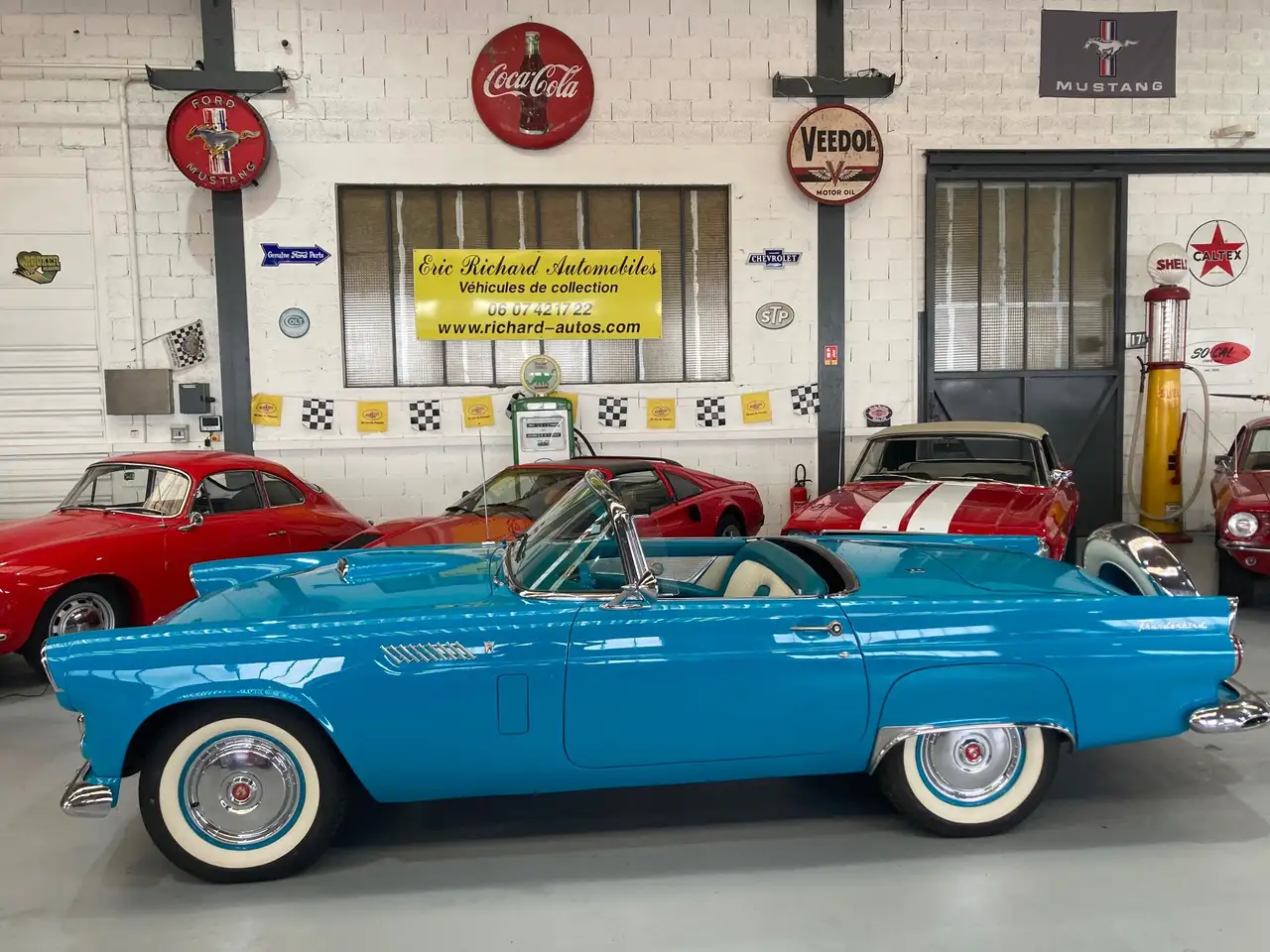Ford Thunderbird V8 312ci de 1956 en stock en France, foto 3