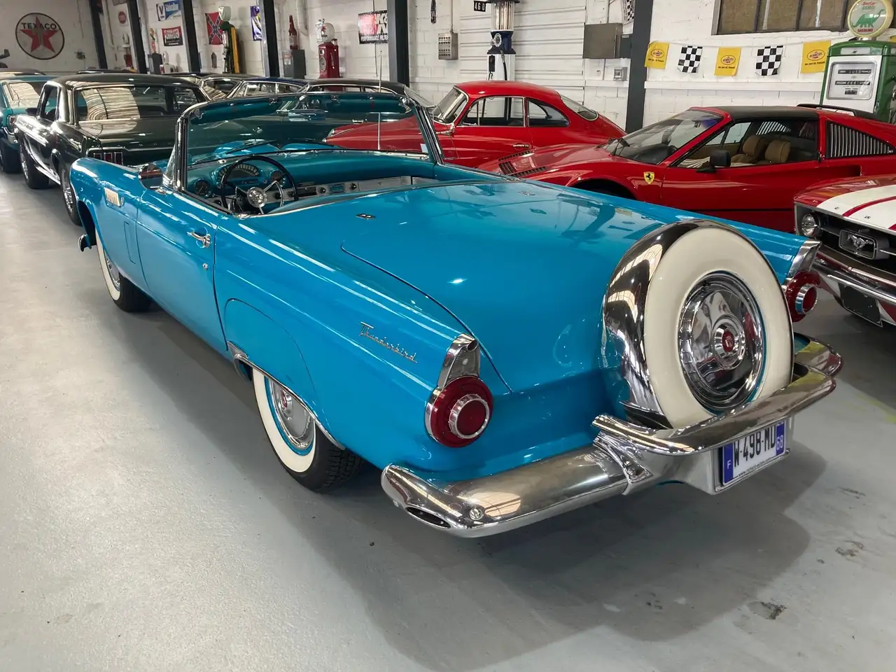 Ford Thunderbird V8 312ci de 1956 en stock en France, foto 4