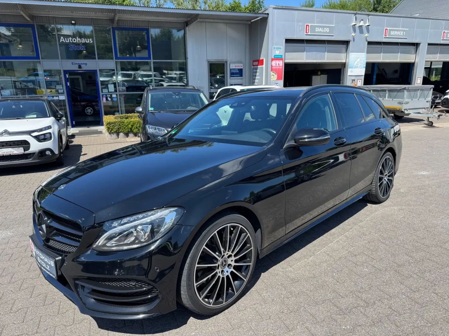 Mercedes-Benz C 220 C -Klasse T-Modell T d Edition C AMG Line Schwarz - 1