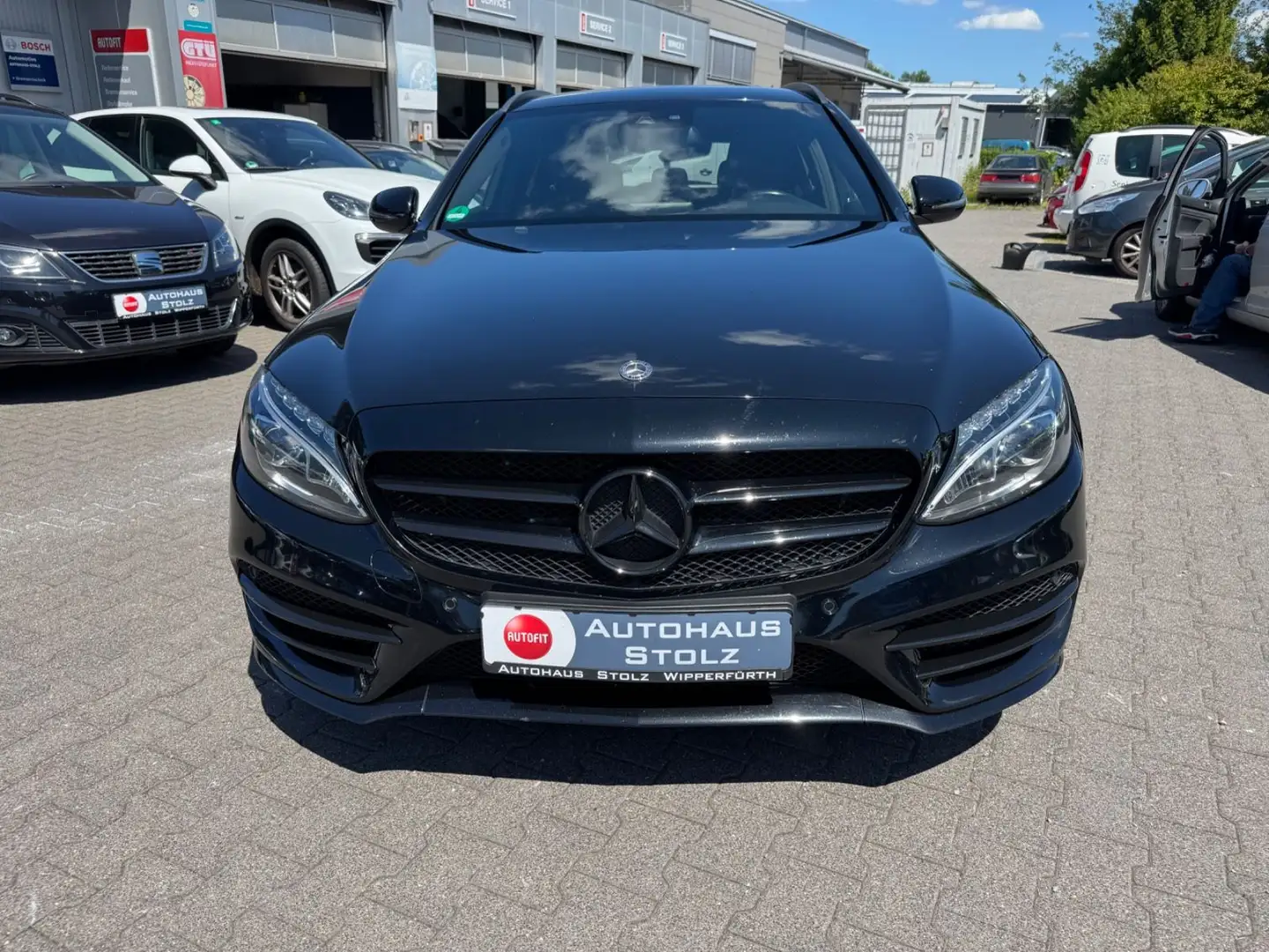 Mercedes-Benz C 220 C -Klasse T-Modell T d Edition C AMG Line Schwarz - 2