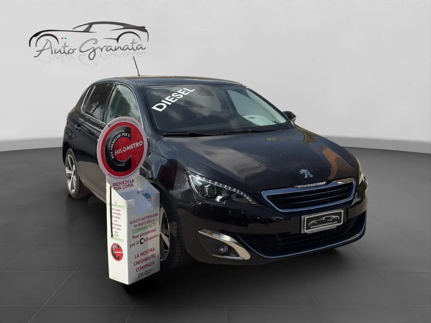 Peugeot 308 BlueHDi 120 S&S EAT6 GT Line Noir - 1