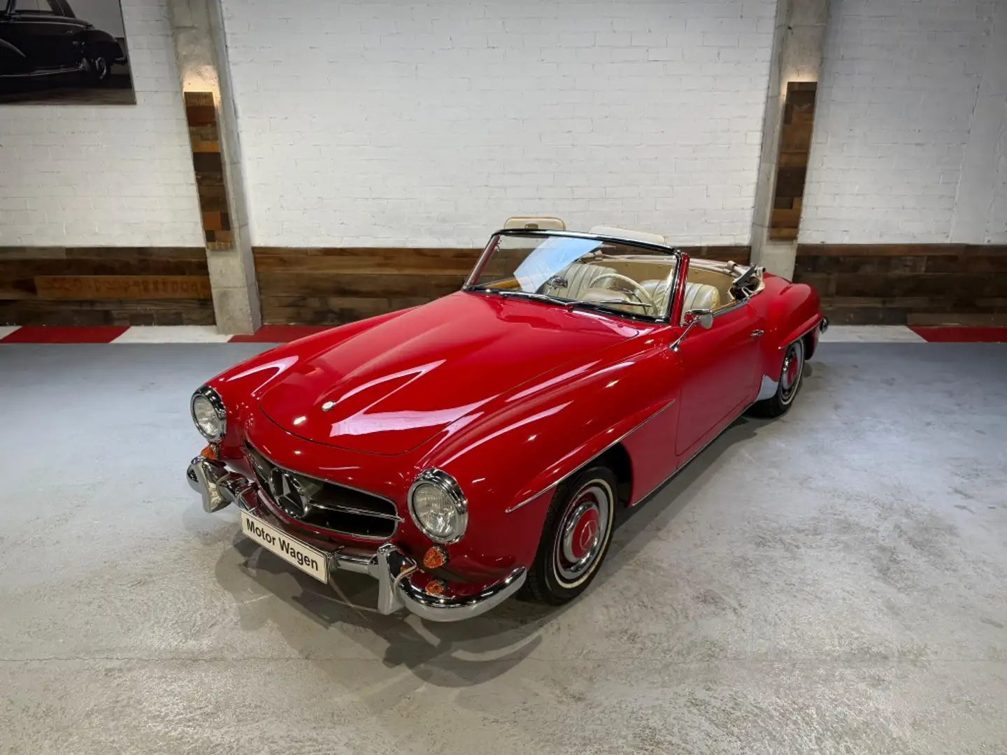 Mercedes-Benz 190 SL (121) Rojo - 2