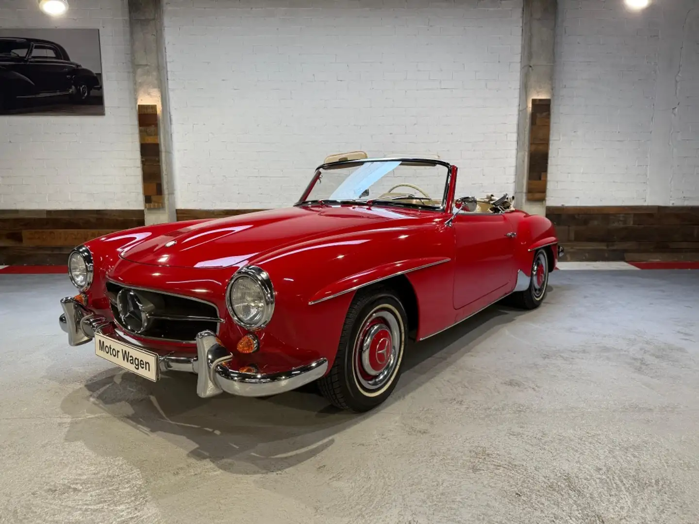 Mercedes-Benz 190 SL (121) Rojo - 1