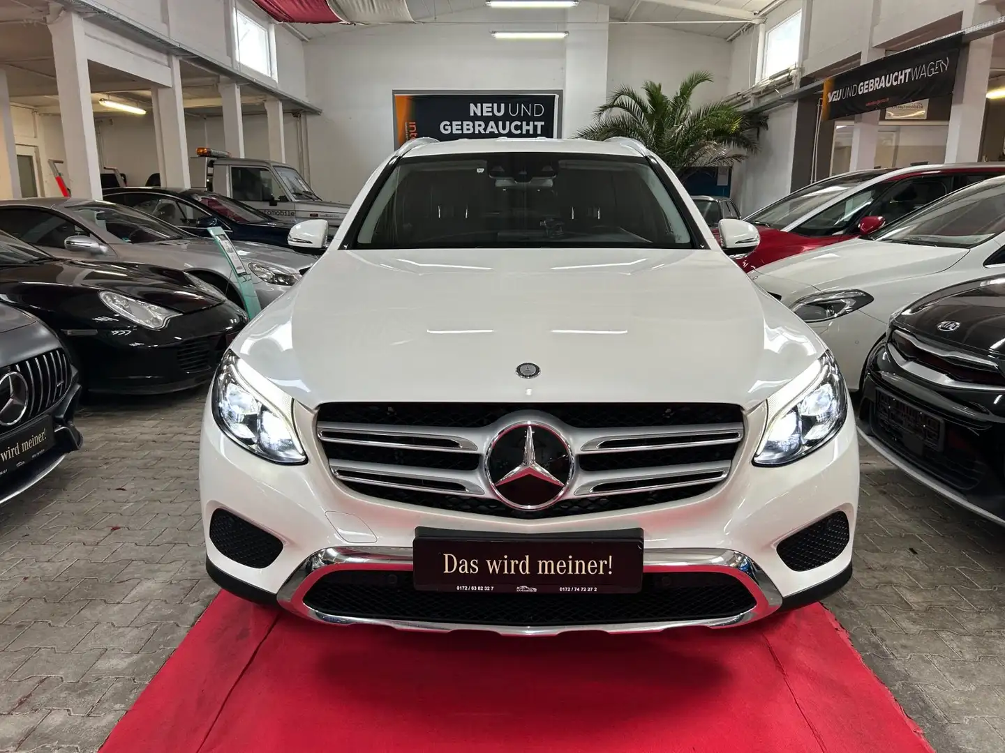 Mercedes-Benz GLC 250 d 4Matic*DISTRONIC*LED*TÜV+SERVICE NEU* Weiß - 2
