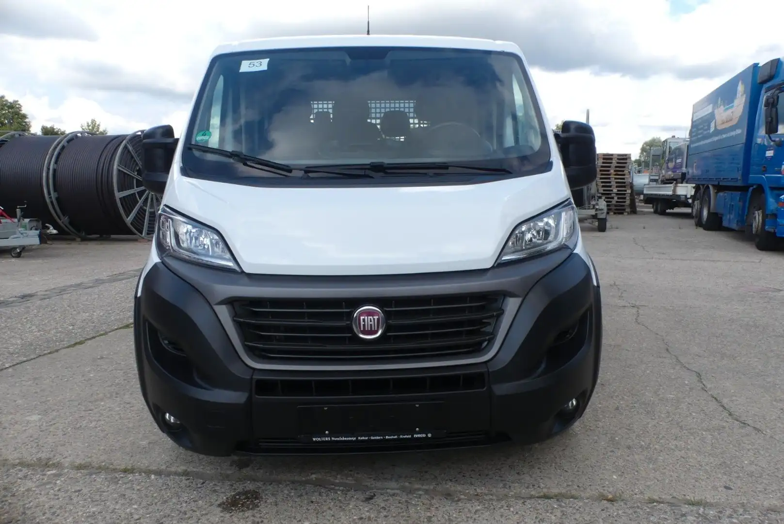 Fiat Ducato 2.3 Maxi Doka 7-Sit L5*Klima*Temp*Nav*AHK Blanco - 2