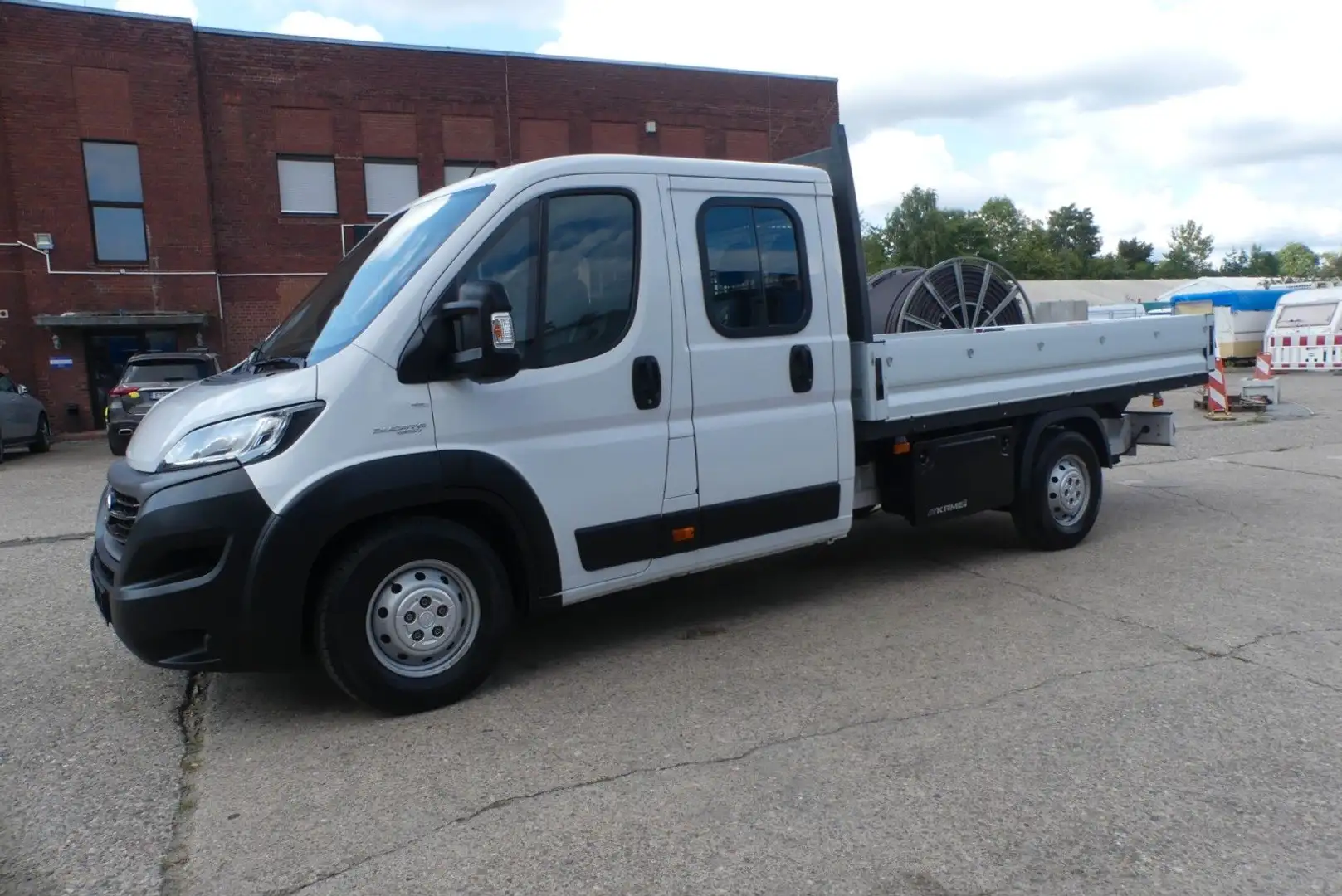 Fiat Ducato 2.3 Maxi Doka 7-Sit L5*Klima*Temp*Nav*AHK Blanco - 1