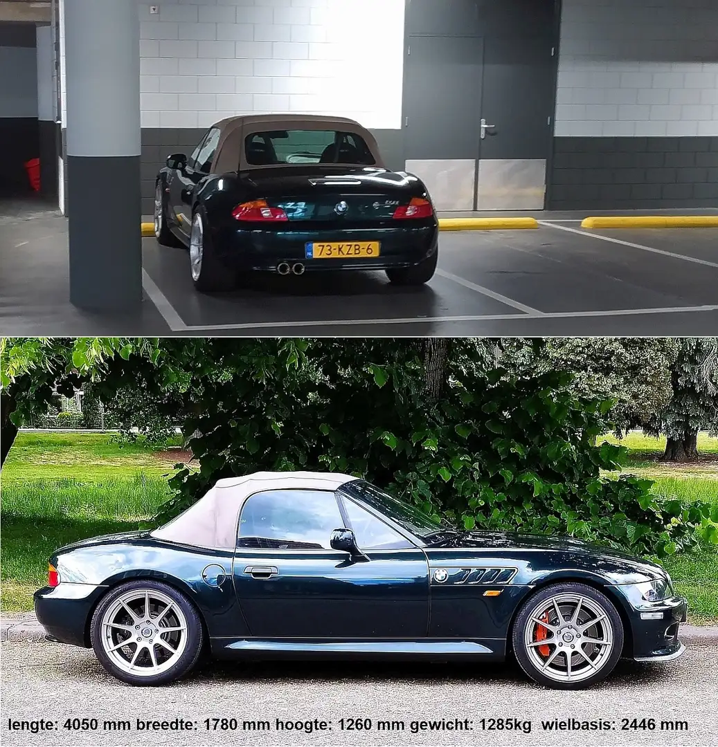 BMW Z3 M M Z3 s65 EVO M3 V8 & H6 445pk NA: Taxatie rap 55k Groen - 1