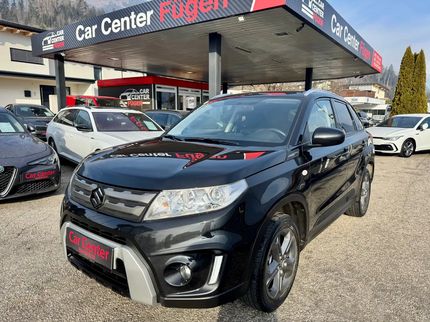 Suzuki Vitara 1.6 DDiS 4WD GL Shine 1. Besitz Zwart - 1