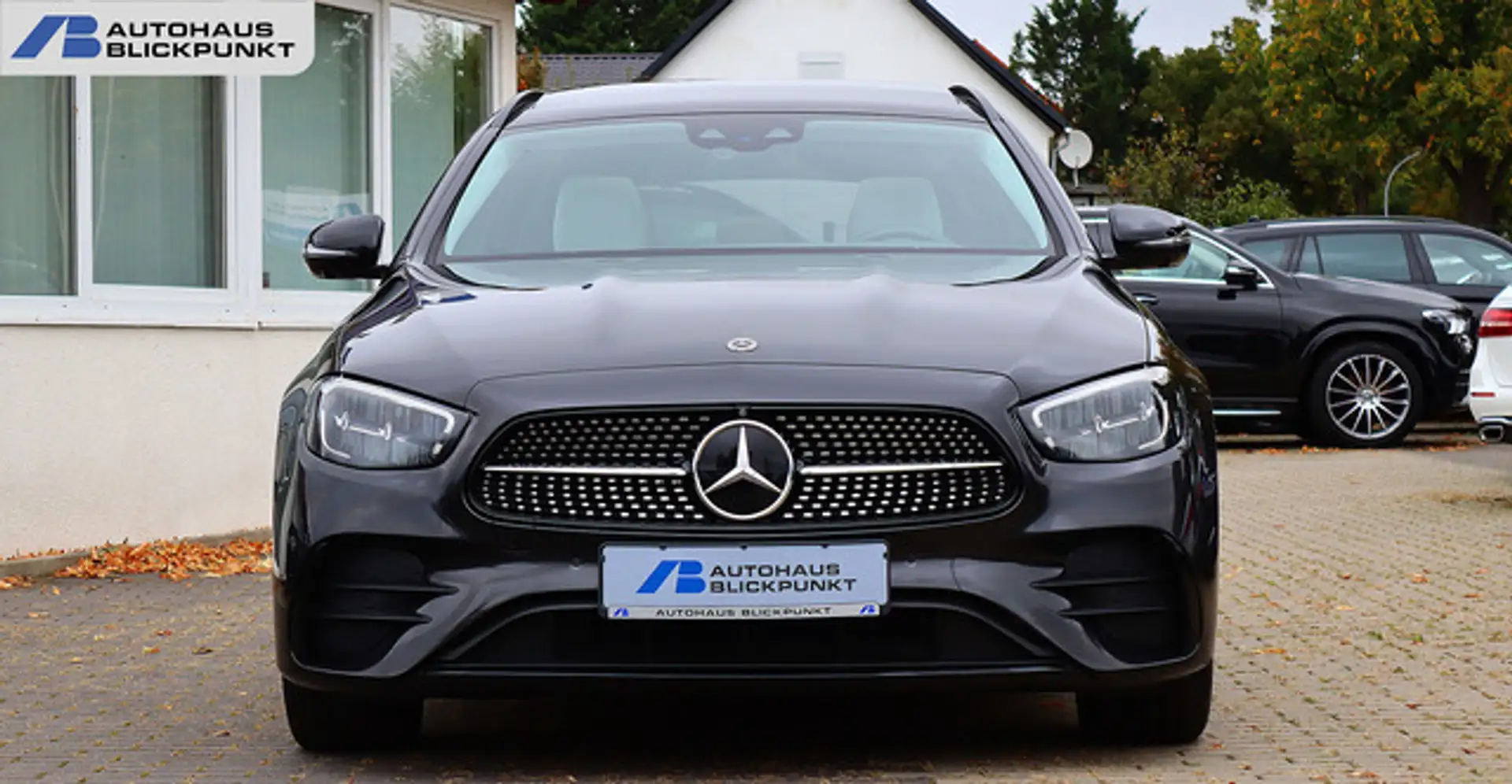Mercedes-Benz E 400 d T 4M AMG DISTRONIC+PANO+KAM360+BURMESTER Grau - 2