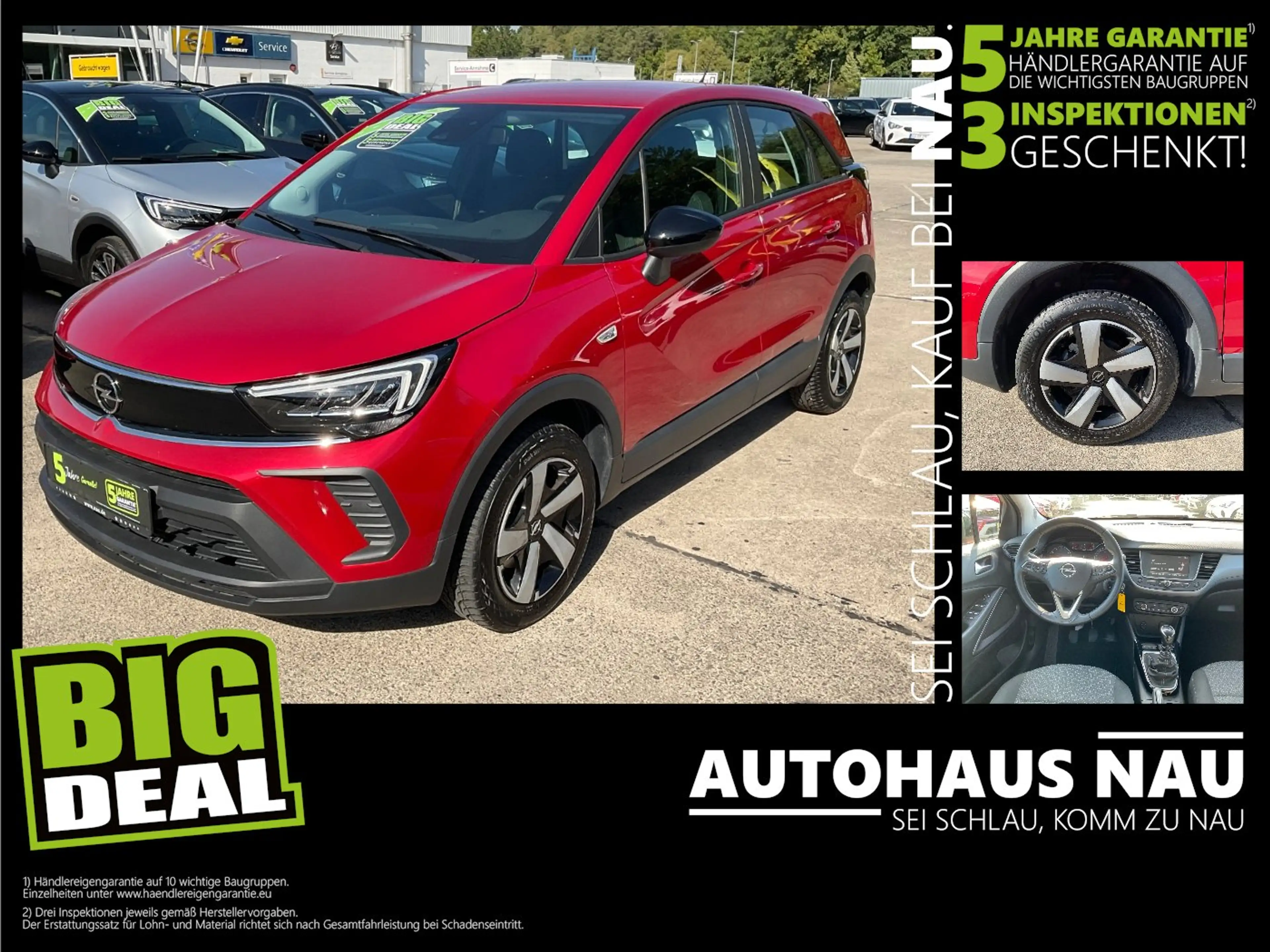 Opel Crossland 1.2 Enjoy Inspektionspaket BigDeal!