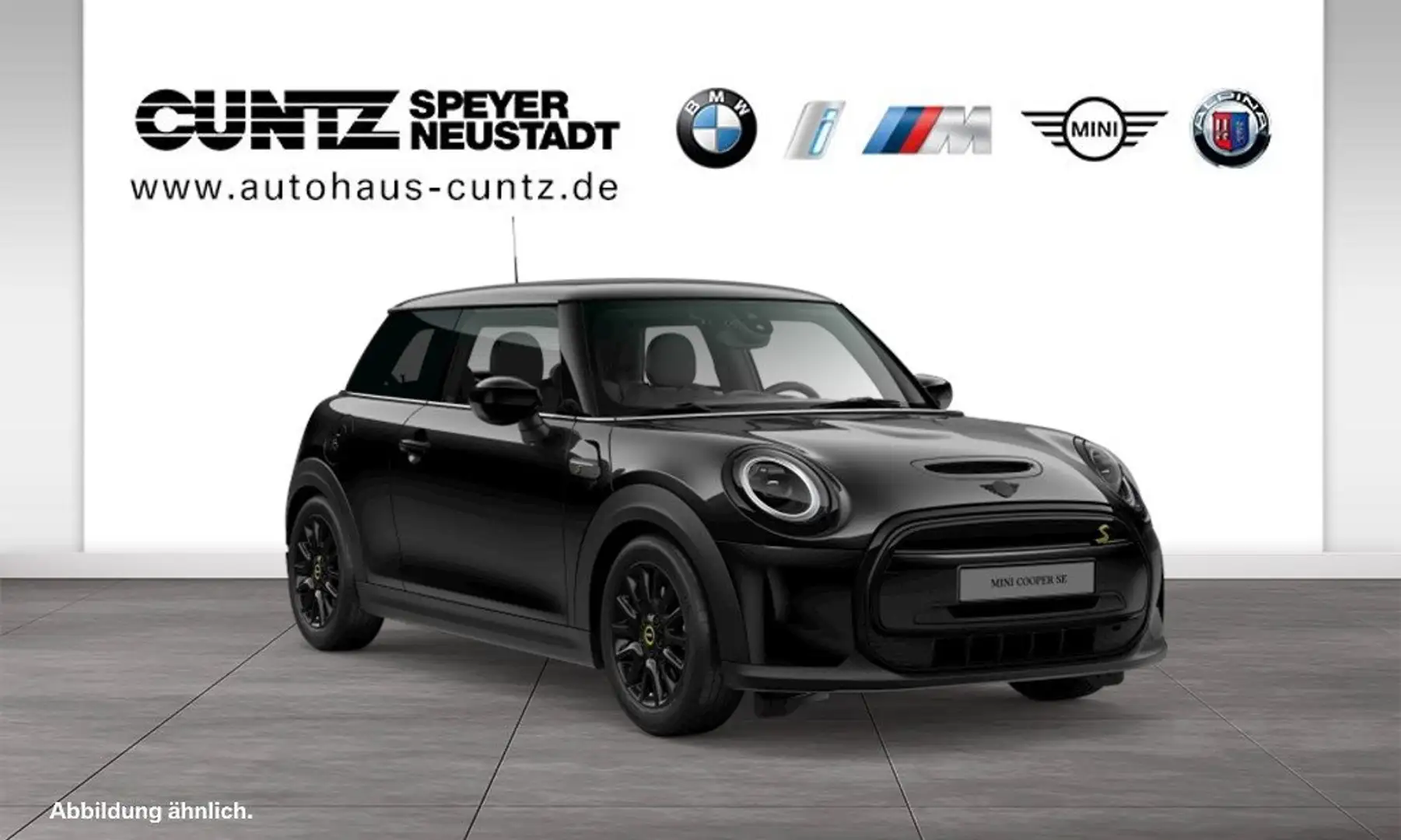 MINI Cooper SE Hatch DAB LED Navi Tempomat Klimaaut. Schwarz - 1