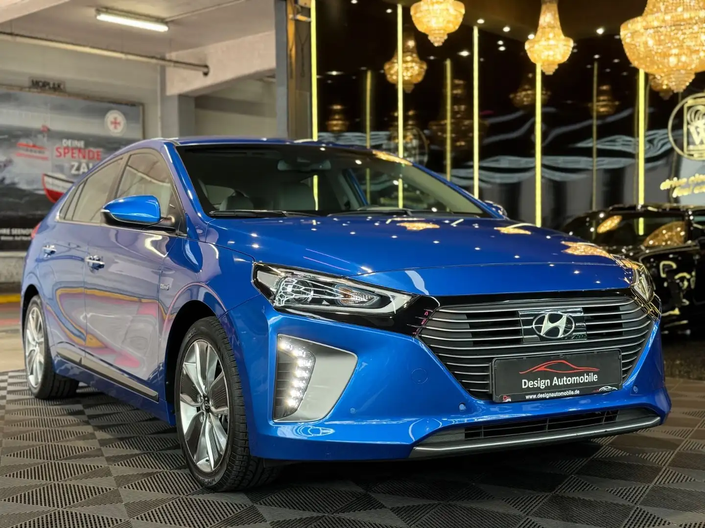 Hyundai IONIQ Ioniq Premium Hybrid*LEDER/KAMERA/LED/SPUR Modrá - 2