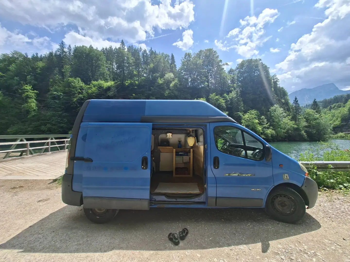 Renault Trafic Fl29 Blau - 1