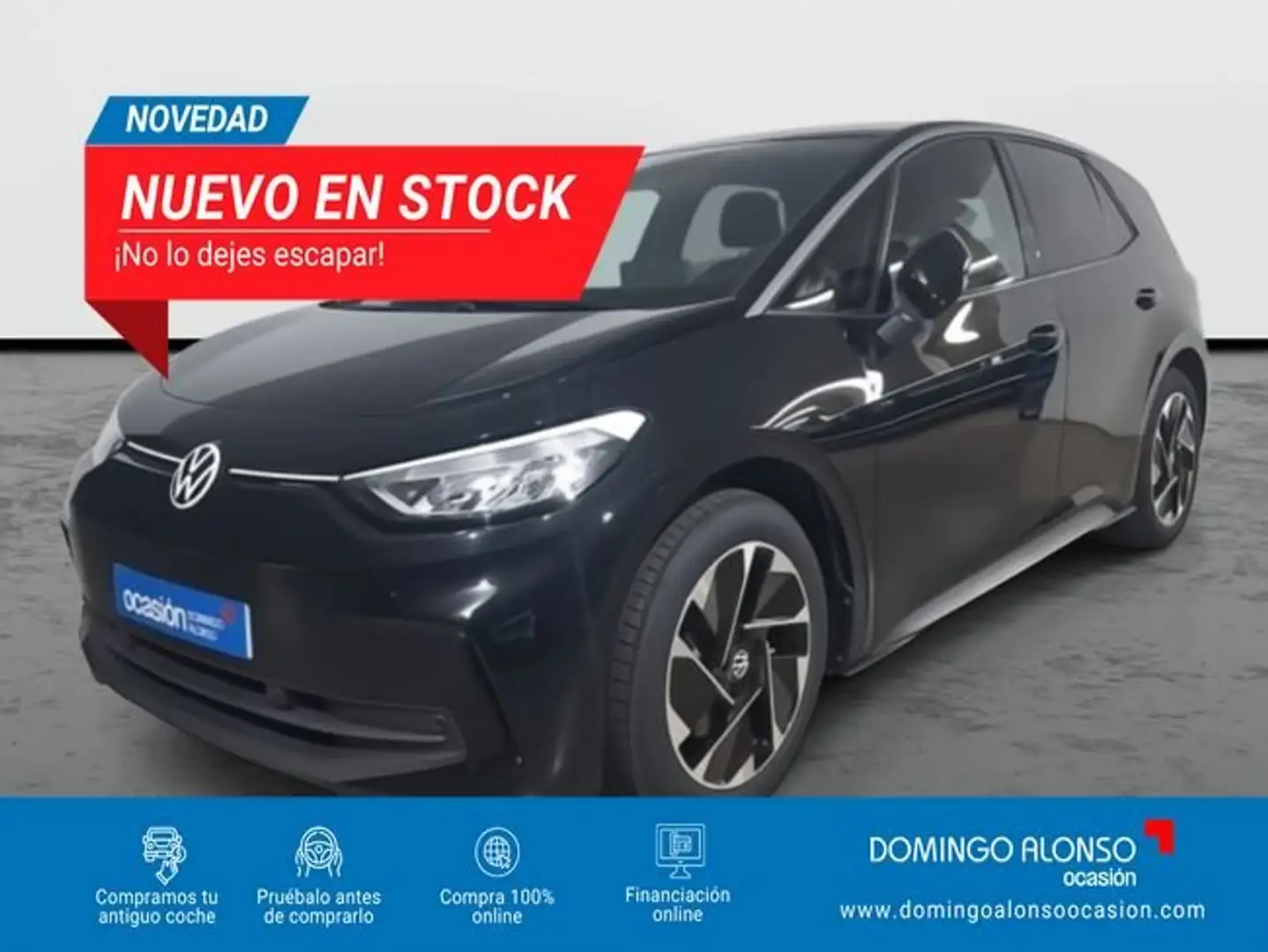 Volkswagen ID.3 Pure Más 125kW 55kWh Negro - 1