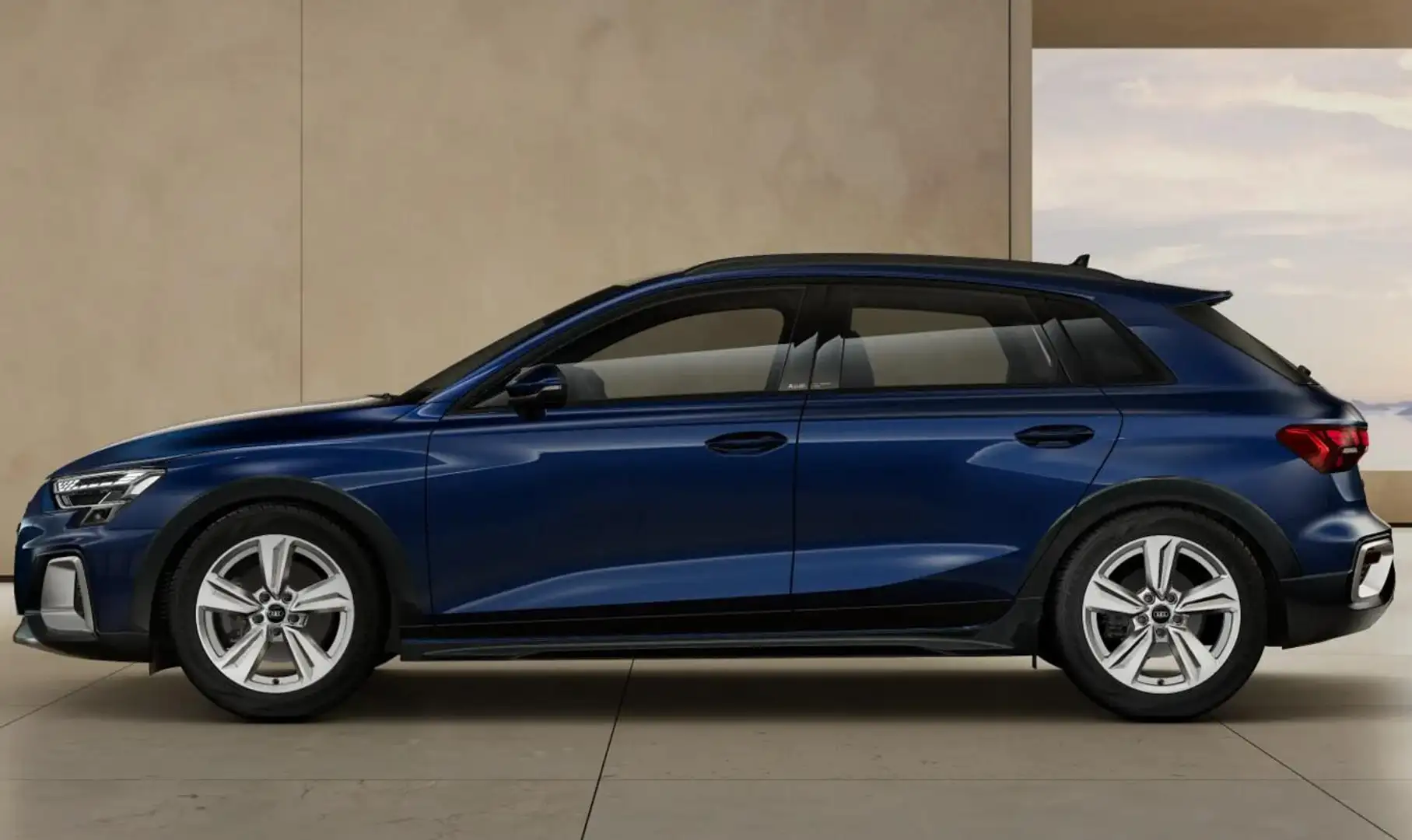 Audi A3 allstreet LED SHZ Temp Ersatzrad CarPlay PDC+ 1... Blau - 2