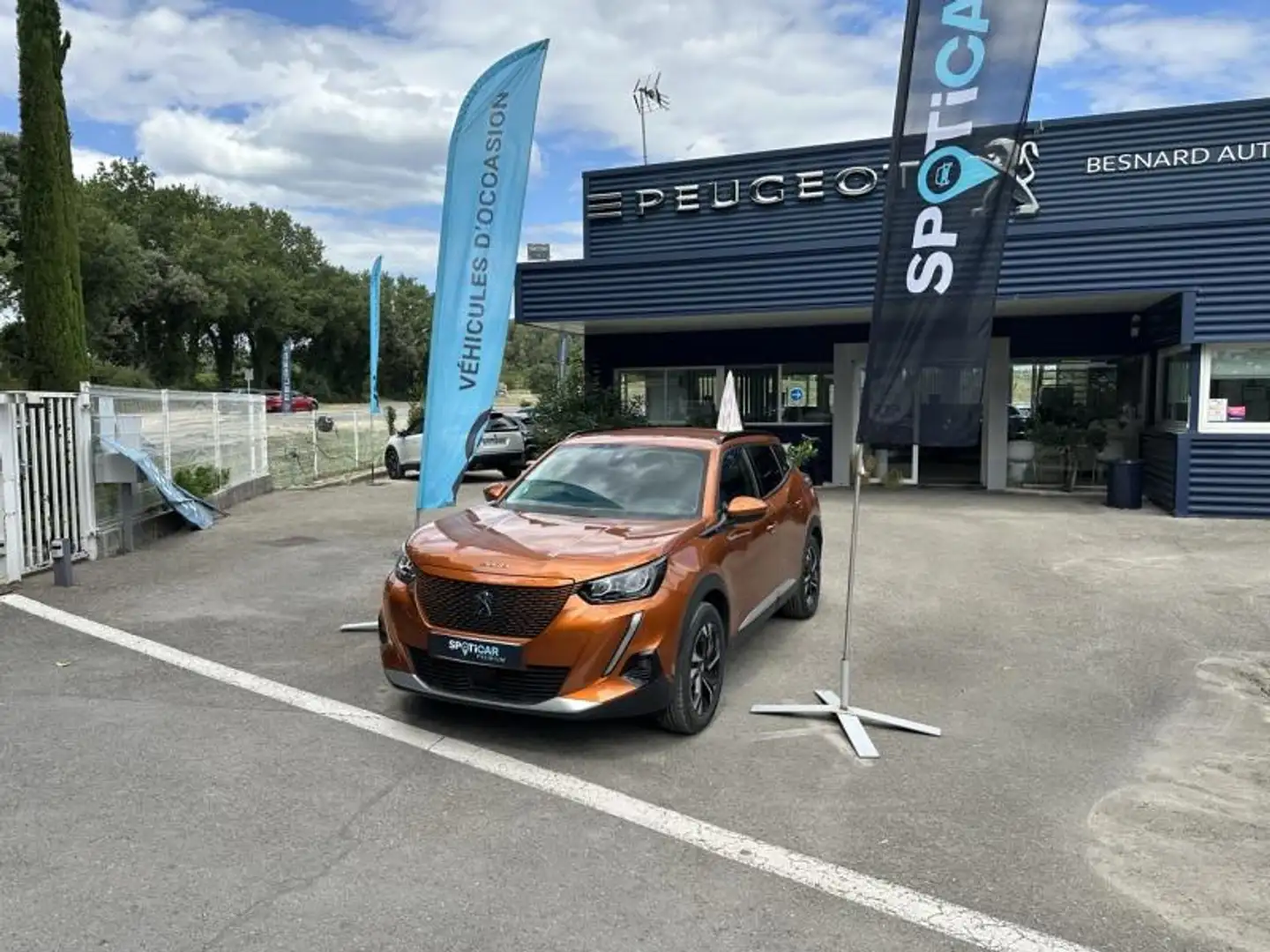 Peugeot e-2008 e-2008 136ch Roadtrip Orange - 1