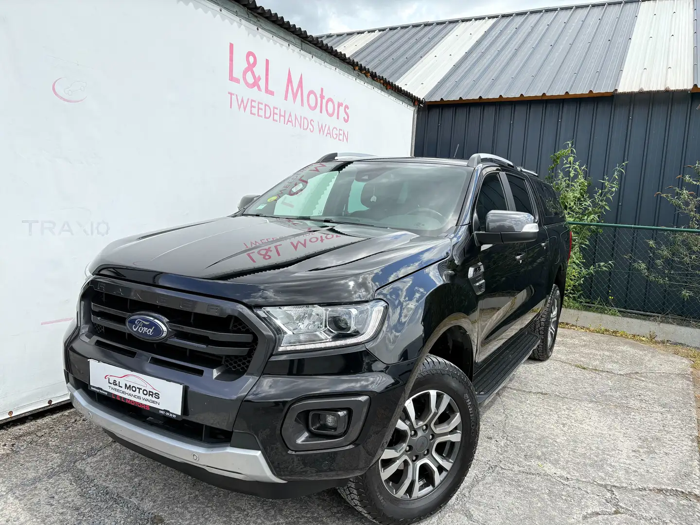Ford Ranger 2.0 BiT EcoBlue Wildtrak*Btw Wagen* Noir - 1
