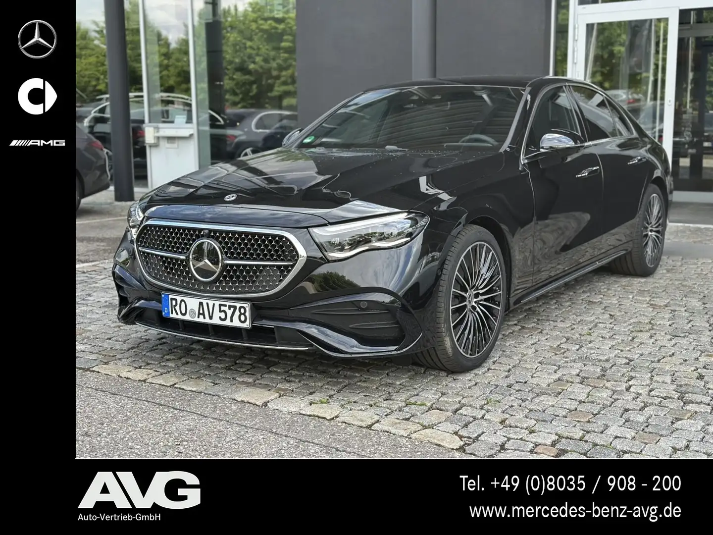 Mercedes-Benz E 220 E 220 d Edition AMG Pano DIGITAL Memory RF 360° Nero - 1