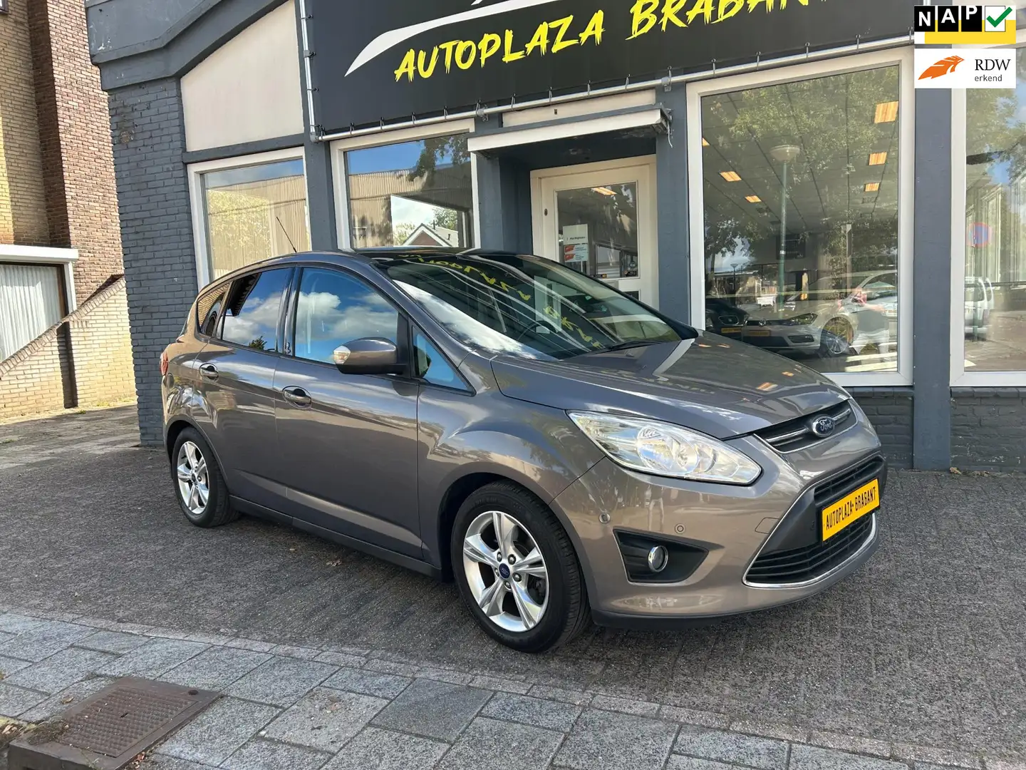 Ford C-Max 1.6 EcoBoost / navi / panodak / pdc / stoelvw Grijs - 1