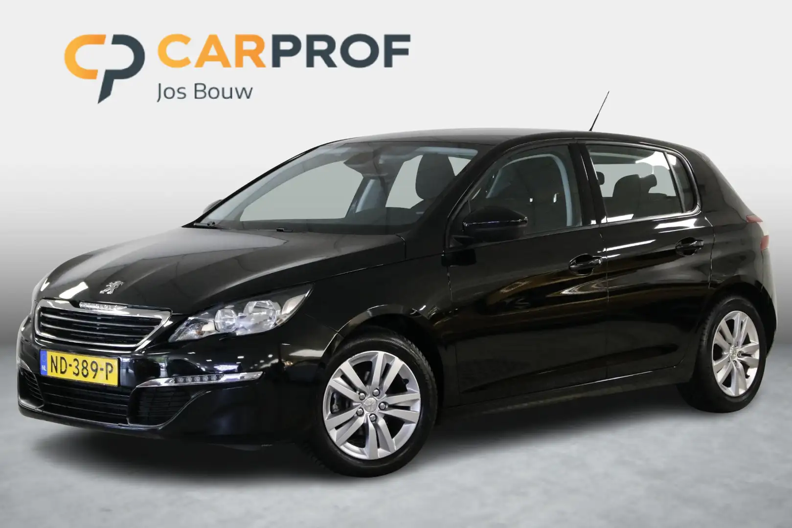 Peugeot 308 1.2 PureTech Active 110 PK. Clima | Cruise | Navi Schwarz - 1
