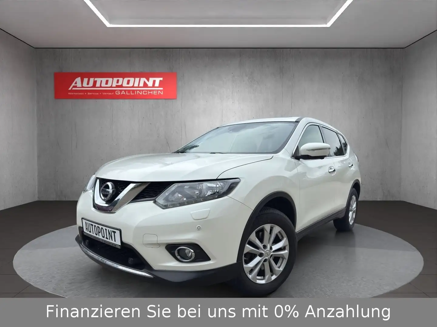 Nissan X-Trail Acenta 4x4 Panorama+7 Sitzplätze Weiß - 1