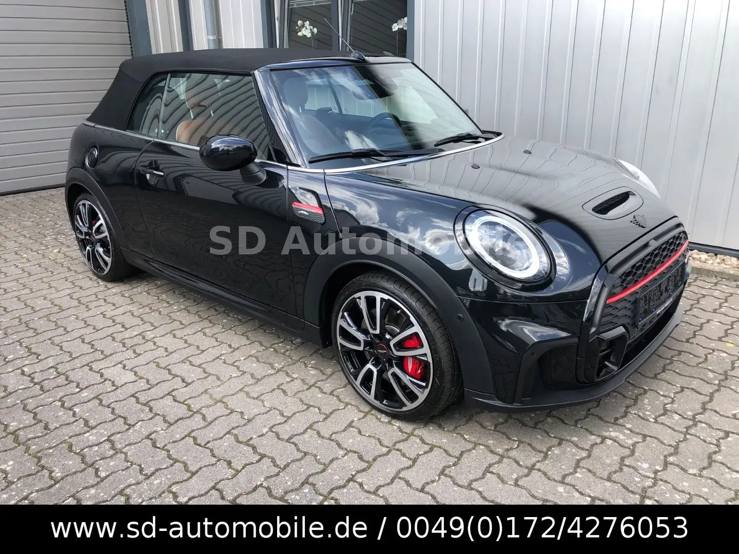 MINI John Cooper Works Cabrio KAMERA+HEAD-UP+HARMAN Noir - 1