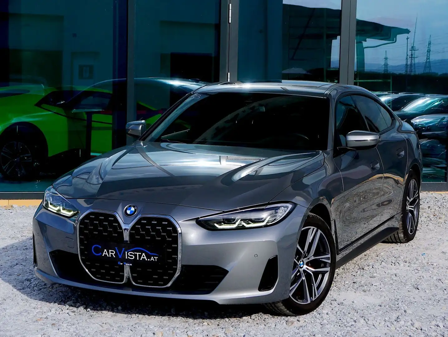 BMW 420 d GC  Aut. *Live Cockpit & Schiebedach* Silber - 2