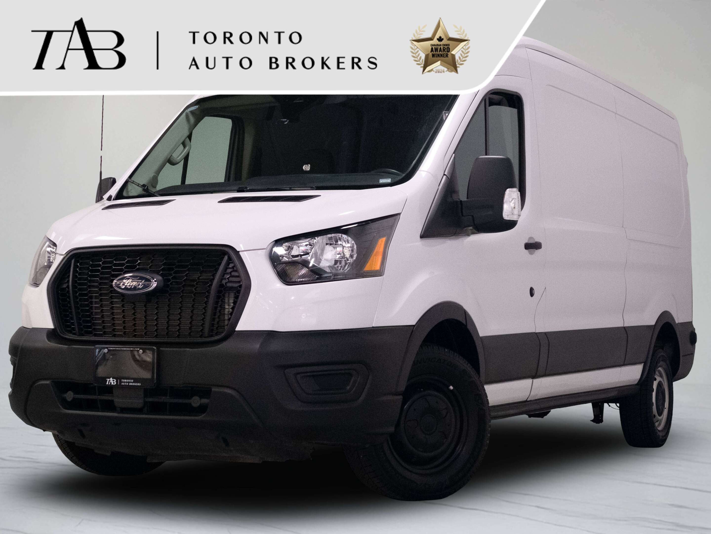 White 2024 Ford Transit Cargo Van Rear-Wheel Drive Automatic