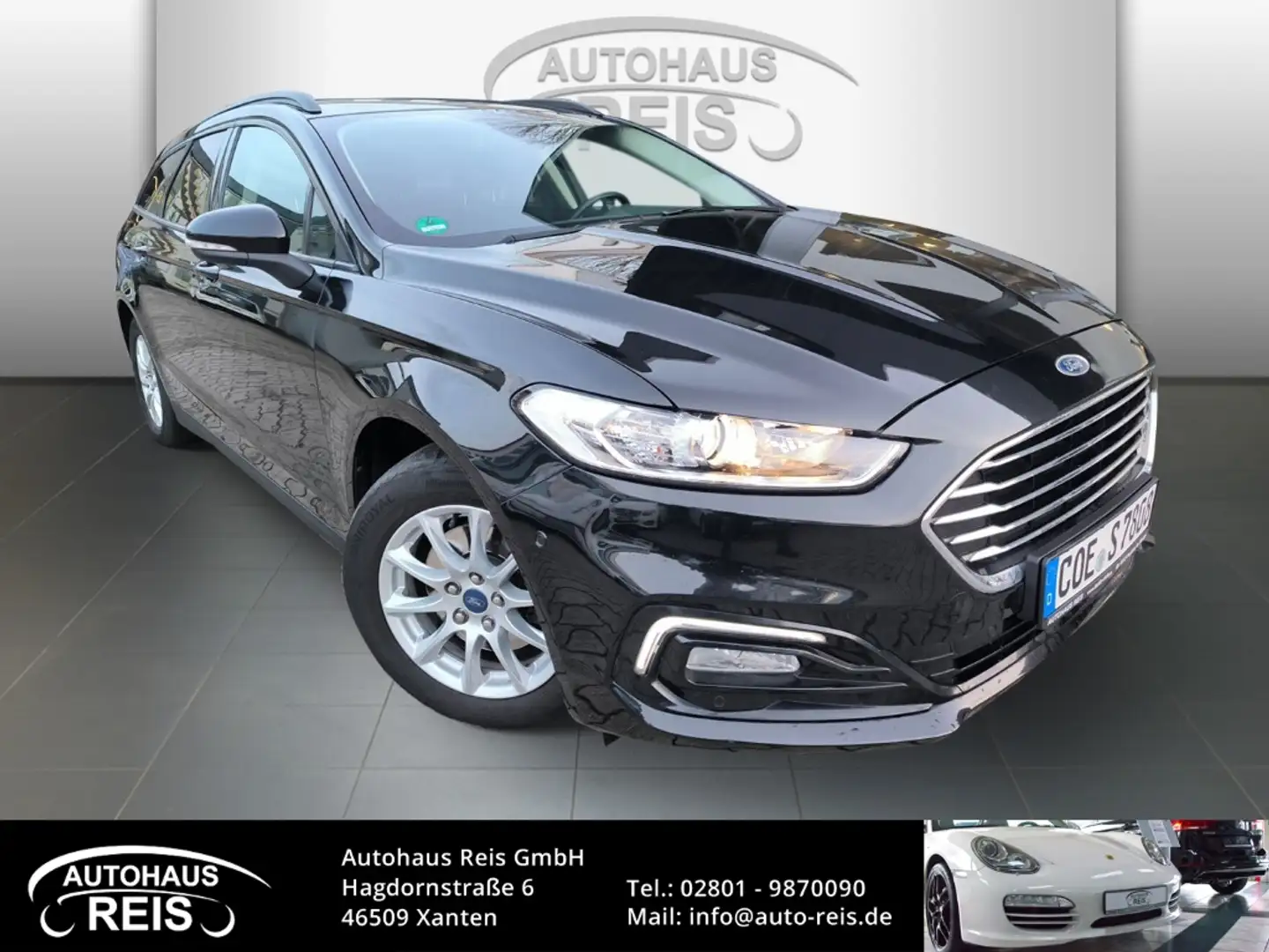 Ford Mondeo Turnier 2.0 TDCI AUTOMATIK APPLE/ANDROID KAMERA SI Чёрный - 1
