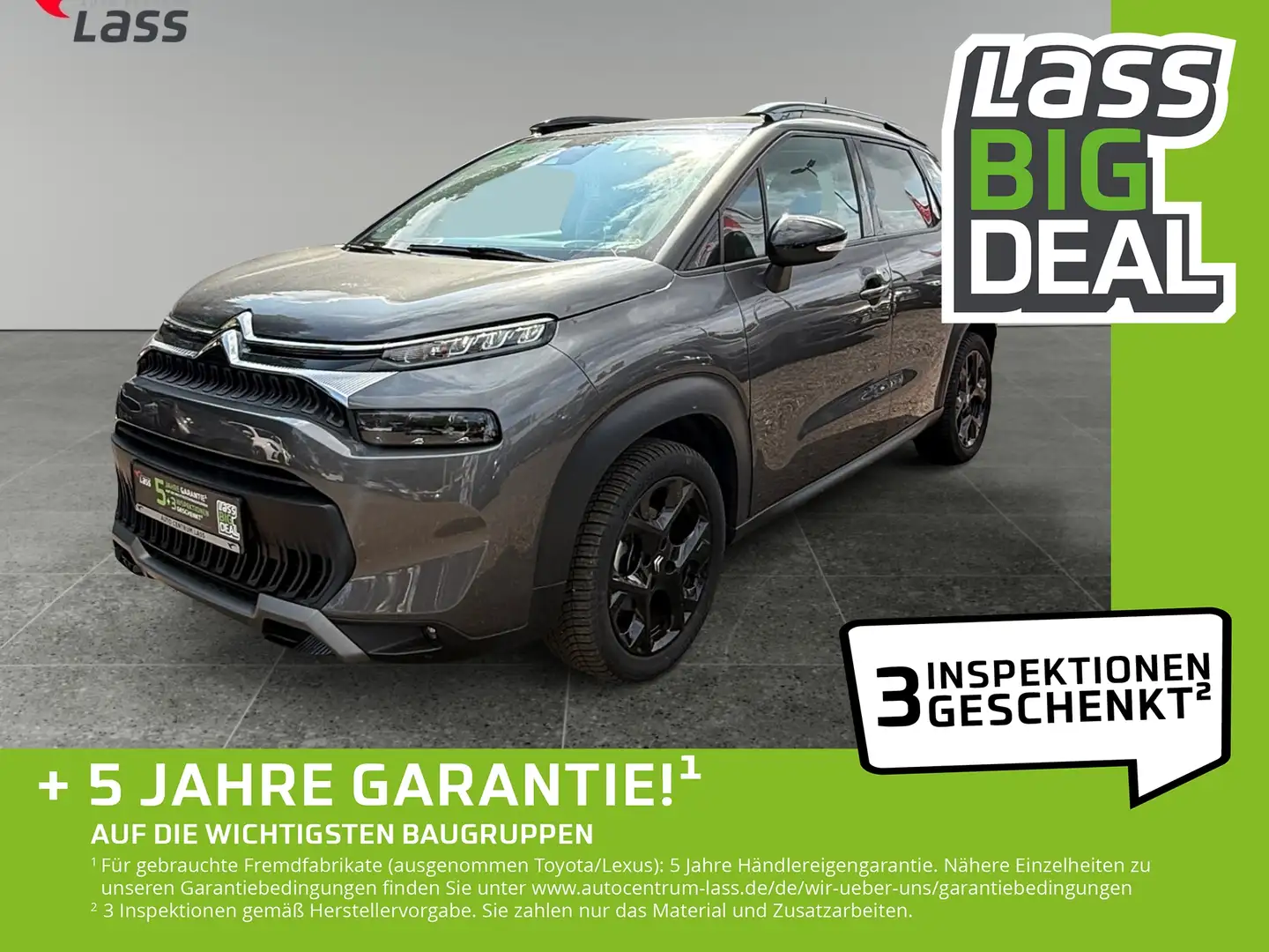Citroen C3 Aircross 1.2 PureTech 110 Max DynLicht Grau - 1