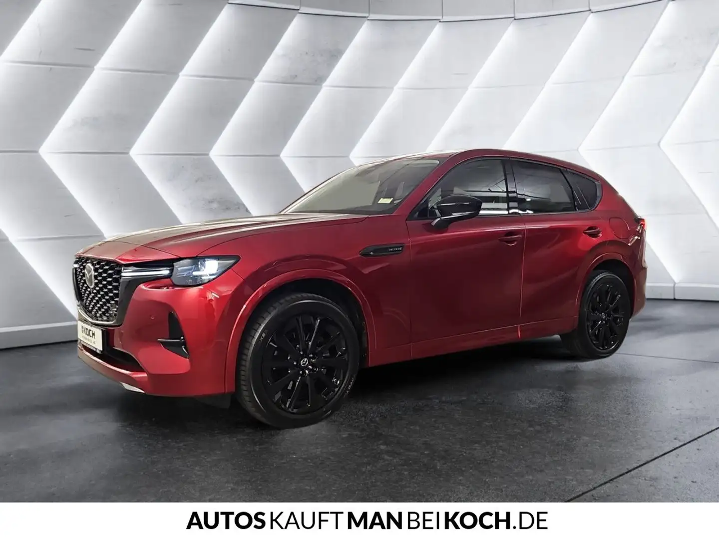 Mazda CX-60 3.3 e-SKYACTIV-D 254 M-Hybrid Homura AWD LED Rouge - 2