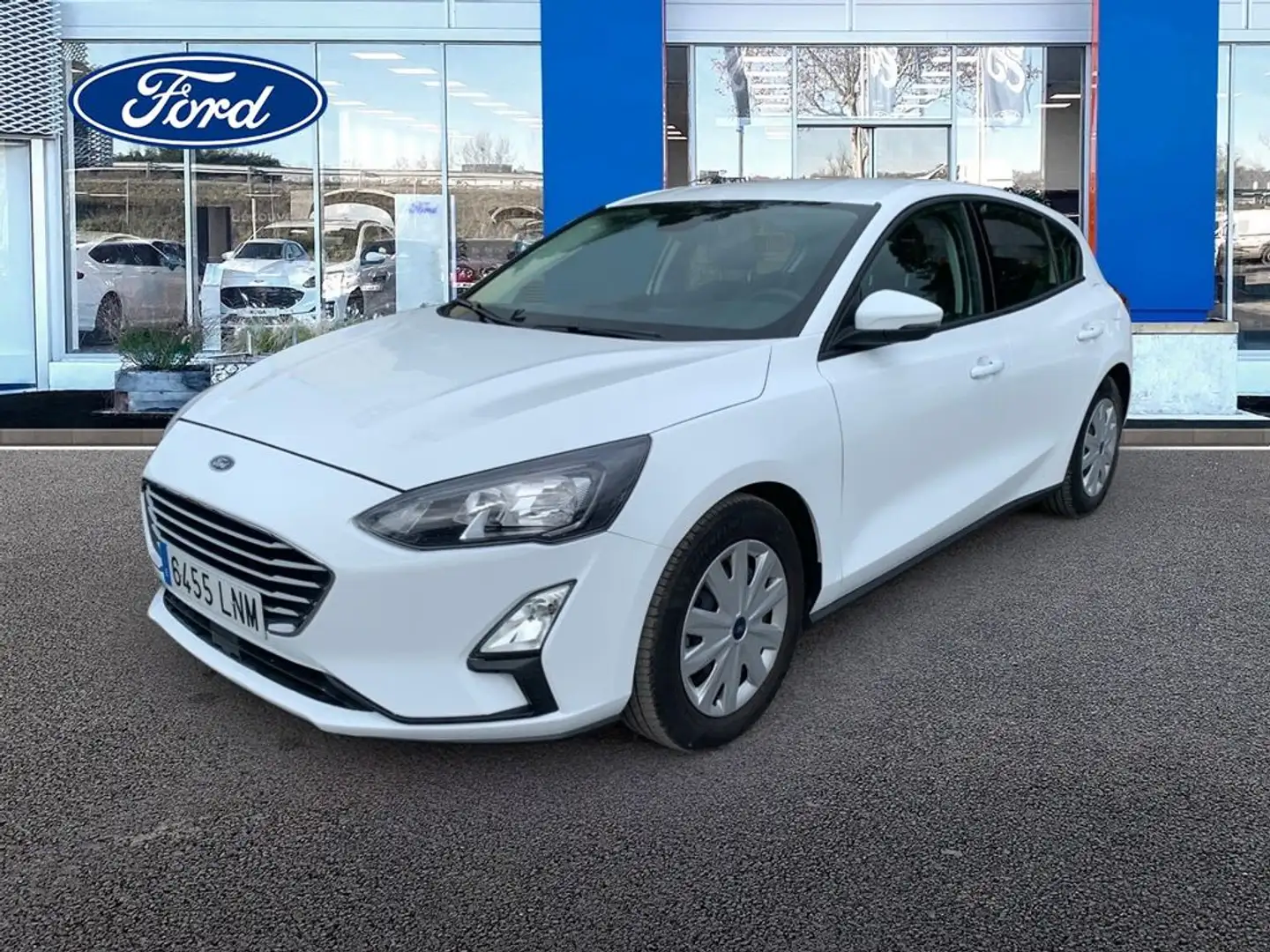 Ford Focus 1.0 Ecoboost Trend 100 Blanc - 1