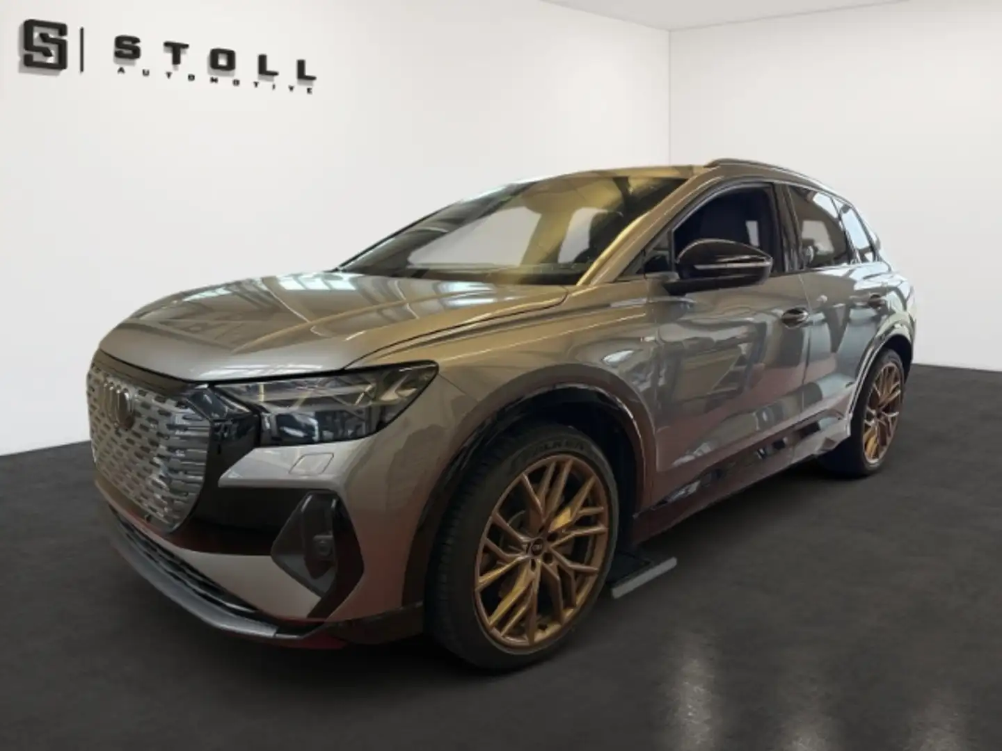 Audi Q4 e-tron 40 S-Line EditionOne+DynamikPlus+Pano+21+NaviPro++ Grau - 1