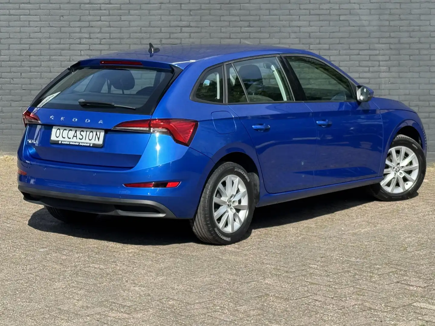 Skoda Scala 1.0 TSI Style I INCL. € 850,00 AFL.KOSTEN + BOVAG Modrá - 2