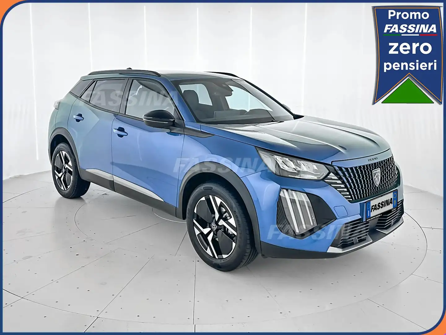 Peugeot 2008 PureTech 100 S&S Allure Blu/Azzurro - 1