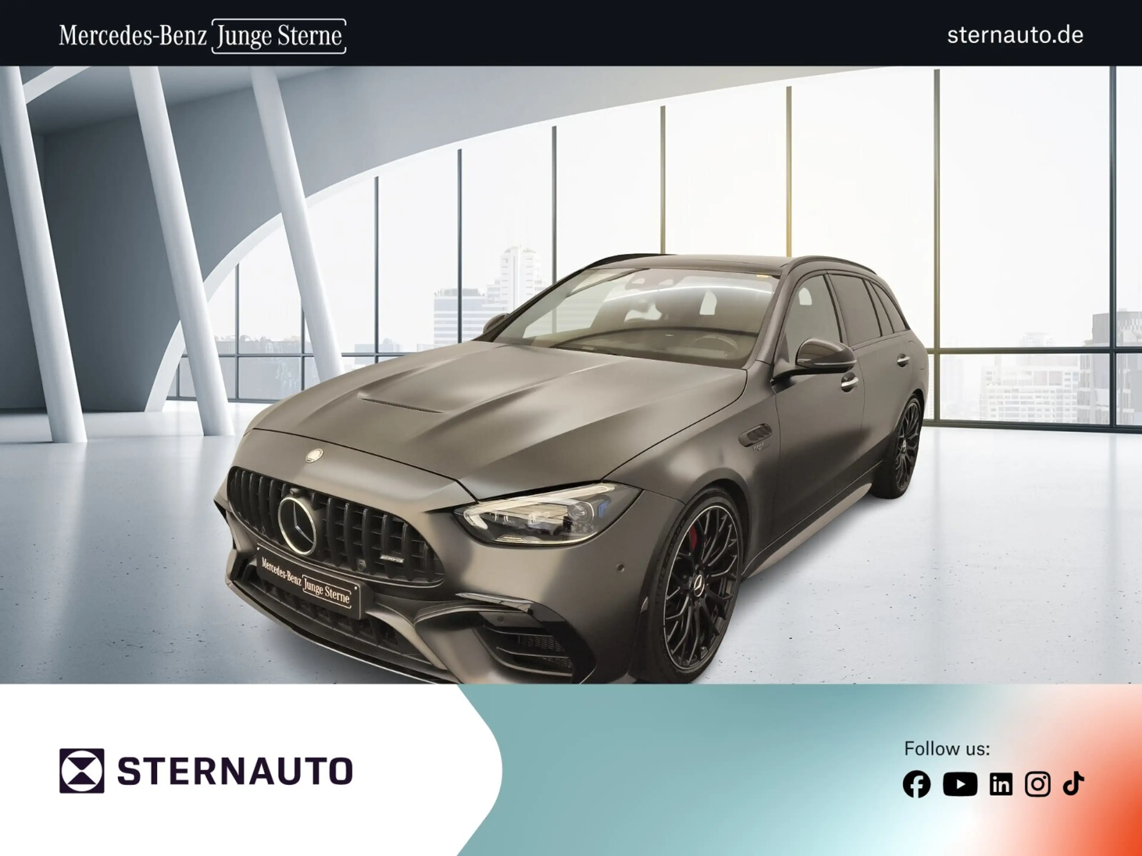 Mercedes-Benz C 63 AMG C 63 T S E Magno Drivers Pano AHK Aero Burmester