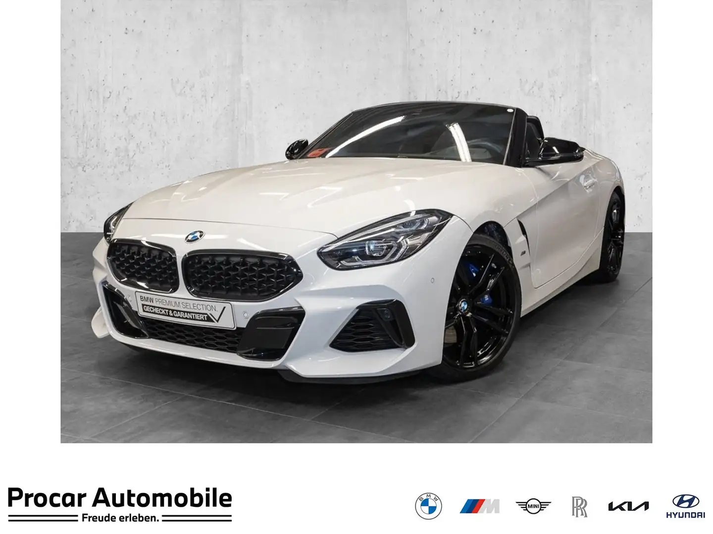 BMW Z4 M40i Head-Up DAB LED WLAN RFK PDC Blanc - 1
