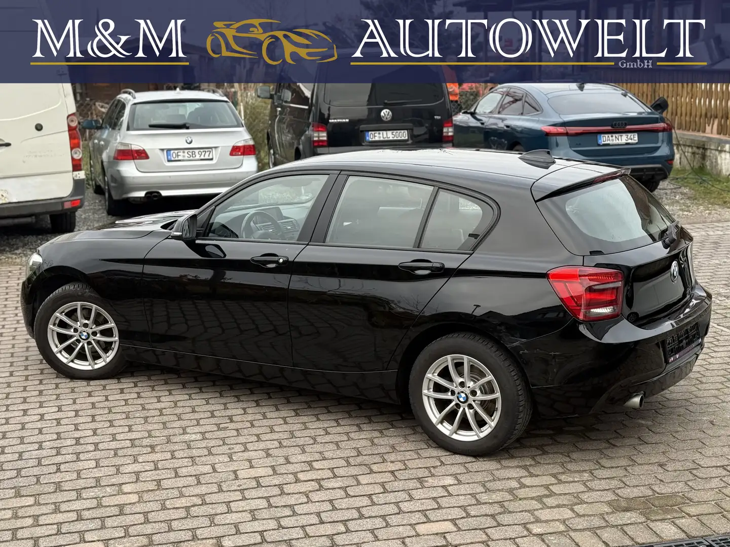 BMW 114 | 2. Hand | 2015 | ALU | 6 Gang | Start/Stopp Negru - 2