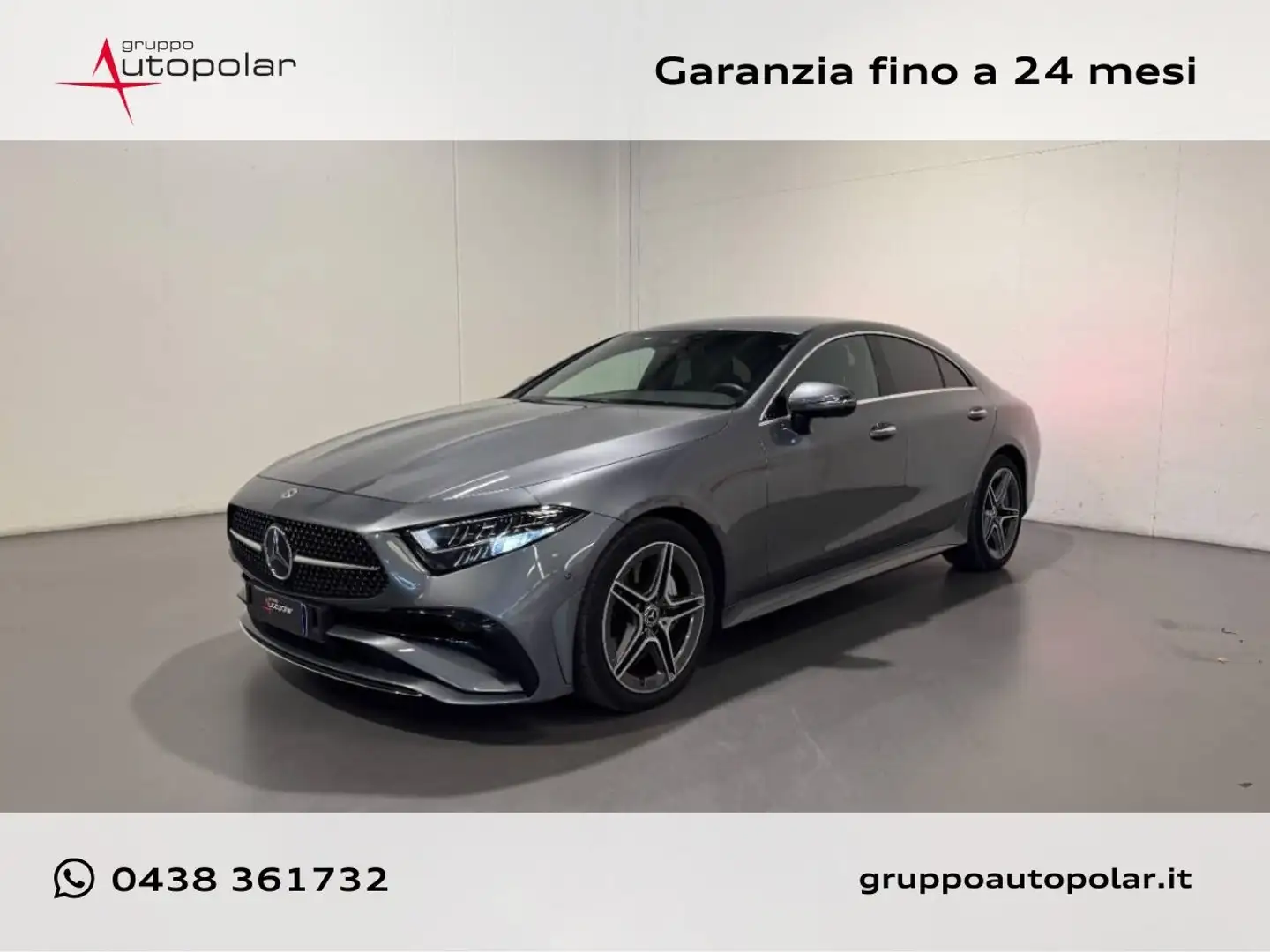 Mercedes-Benz CLS 300 CLS COUPE 300D 4MATIC AUTO PREMIUM Grigio - 1