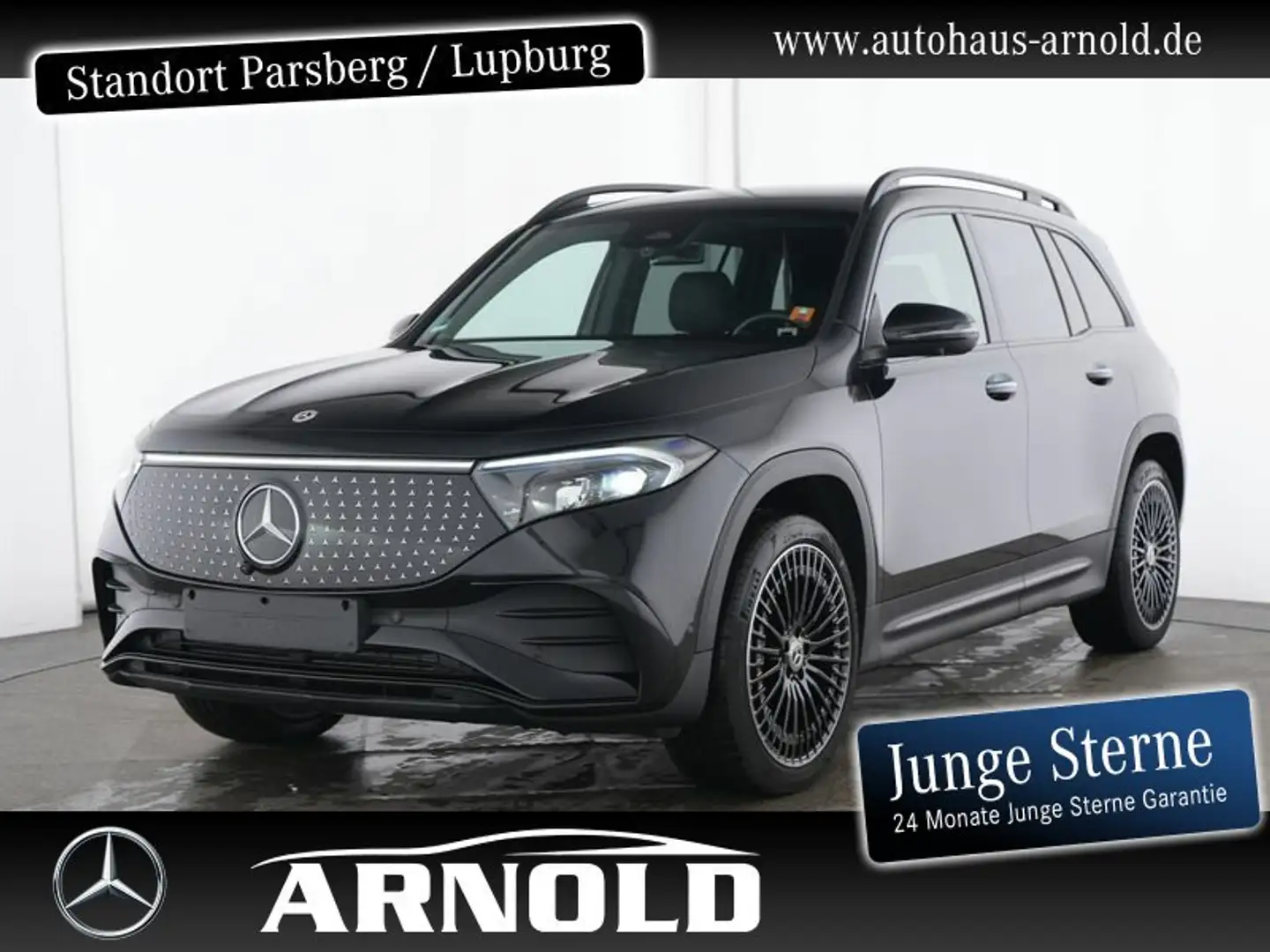 Mercedes-Benz EQB 300 EQB 300 4M AMG Line Night AHK 360° HeadUp Memory Schwarz - 1