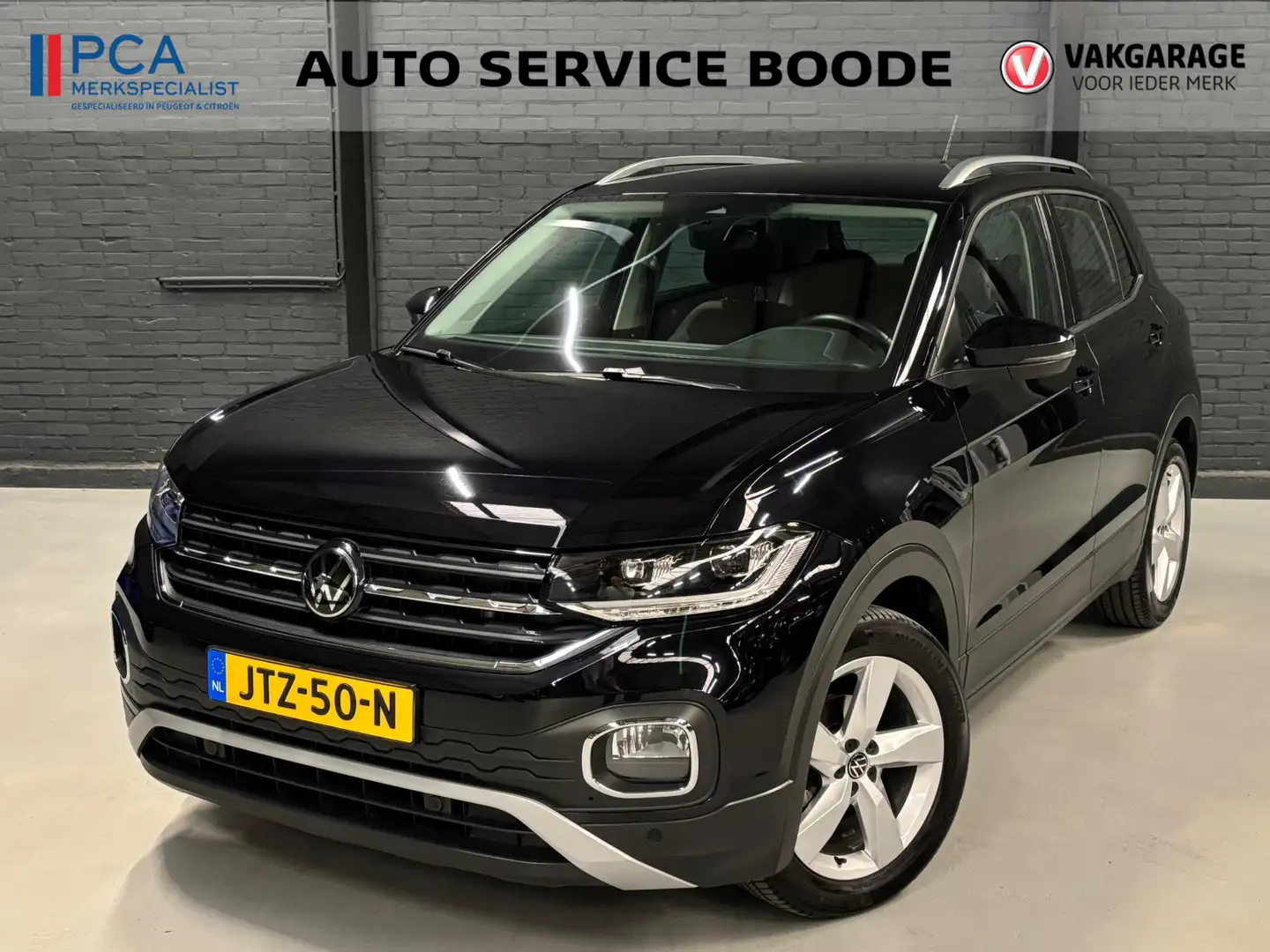 Volkswagen T-Cross 1.0 TSI (110 pk) Style automaat - adapt. cruise - Schwarz - 1