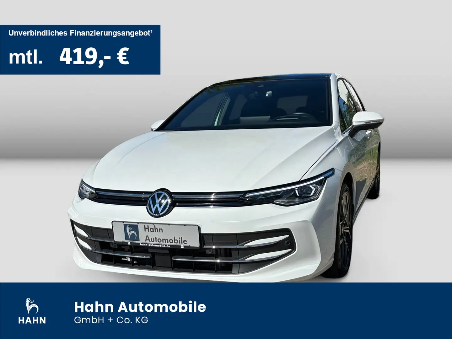 Volkswagen Golf VIII 1.5eTSI DSG Edition 50 Matrix Pano HUD Blanc - 1