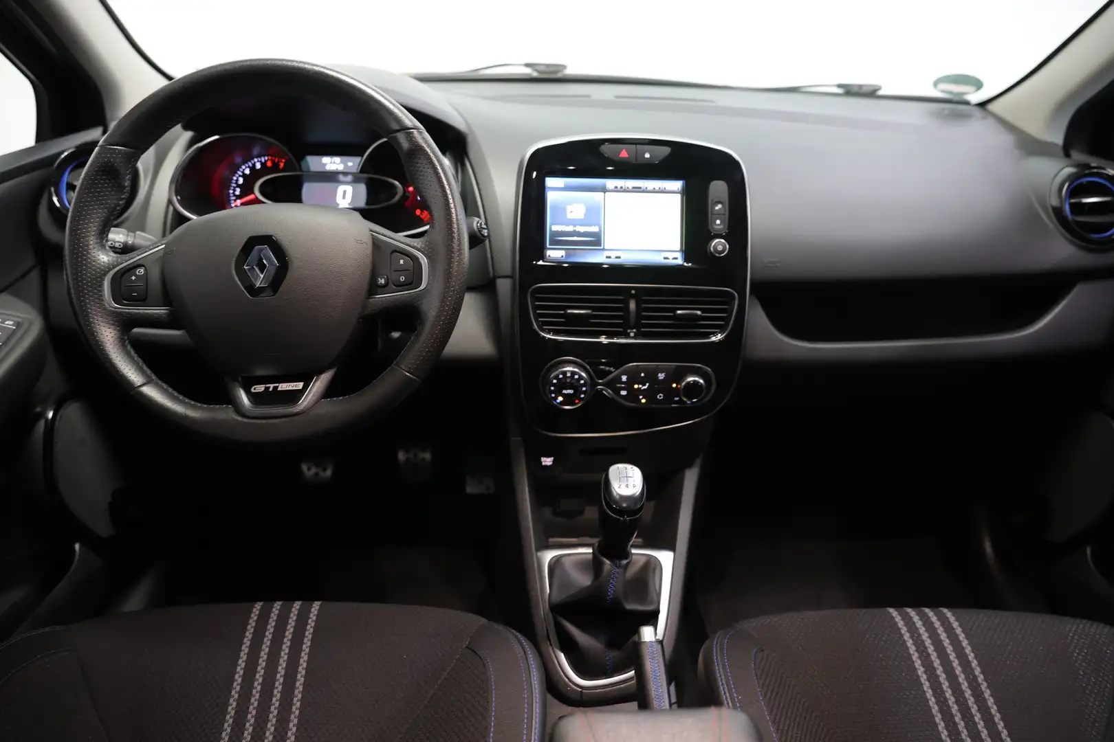 Renault Clio 0.9 TCe GT-Line R-LINK NAV DAB LED LEDER '18 Zwart - 2
