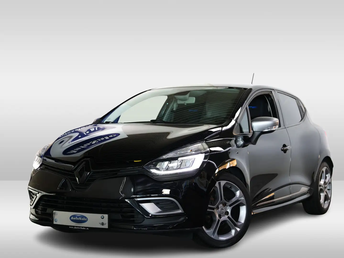 Renault Clio 0.9 TCe GT-Line R-LINK NAV DAB LED LEDER '18 Zwart - 1