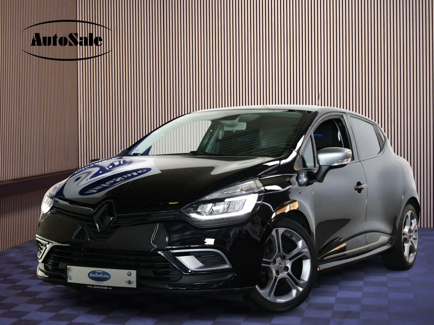 Renault Clio 0.9 TCe GT-Line R-LINK NAV DAB LED LEDER '18 Schwarz - 1