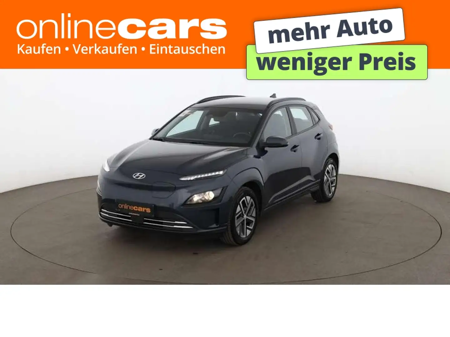 Hyundai KONA Elektro Select 39,2 kWh Aut SITZHZG R-CAM Blau - 1