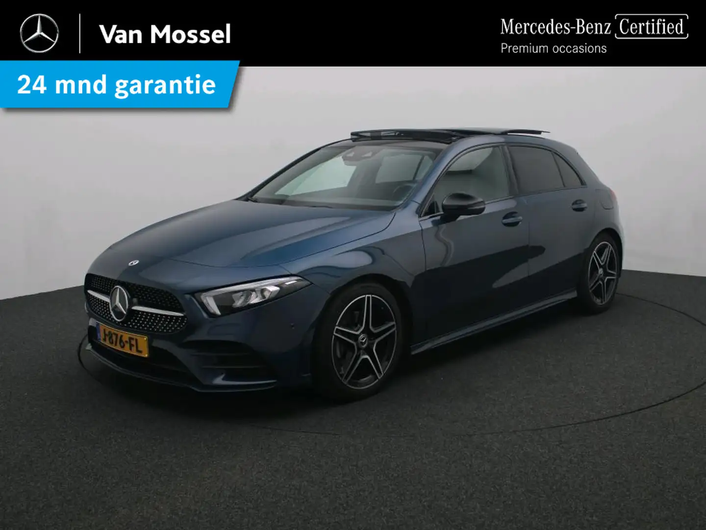 Mercedes-Benz A 180 Business Solution AMG / Panoramadak / Night Pakket Blauw - 1
