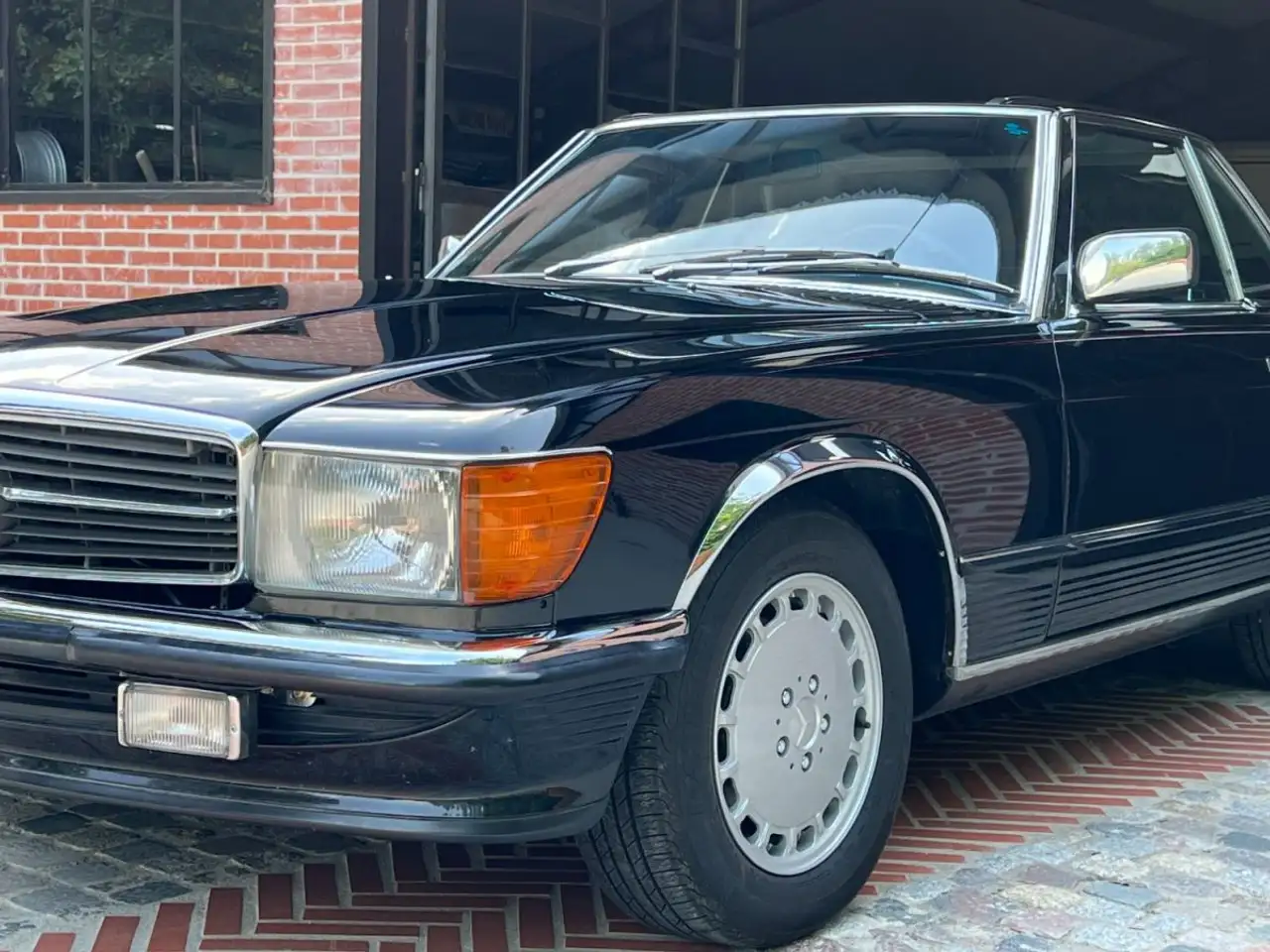 Mercedes-Benz 560 SL 80000km Origine Certifie 3 Eme Main Etat Concours, foto 5