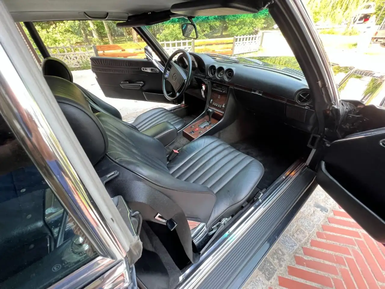 Mercedes-Benz 560 SL 80000km Origine Certifie 3 Eme Main Etat Concours, foto 12