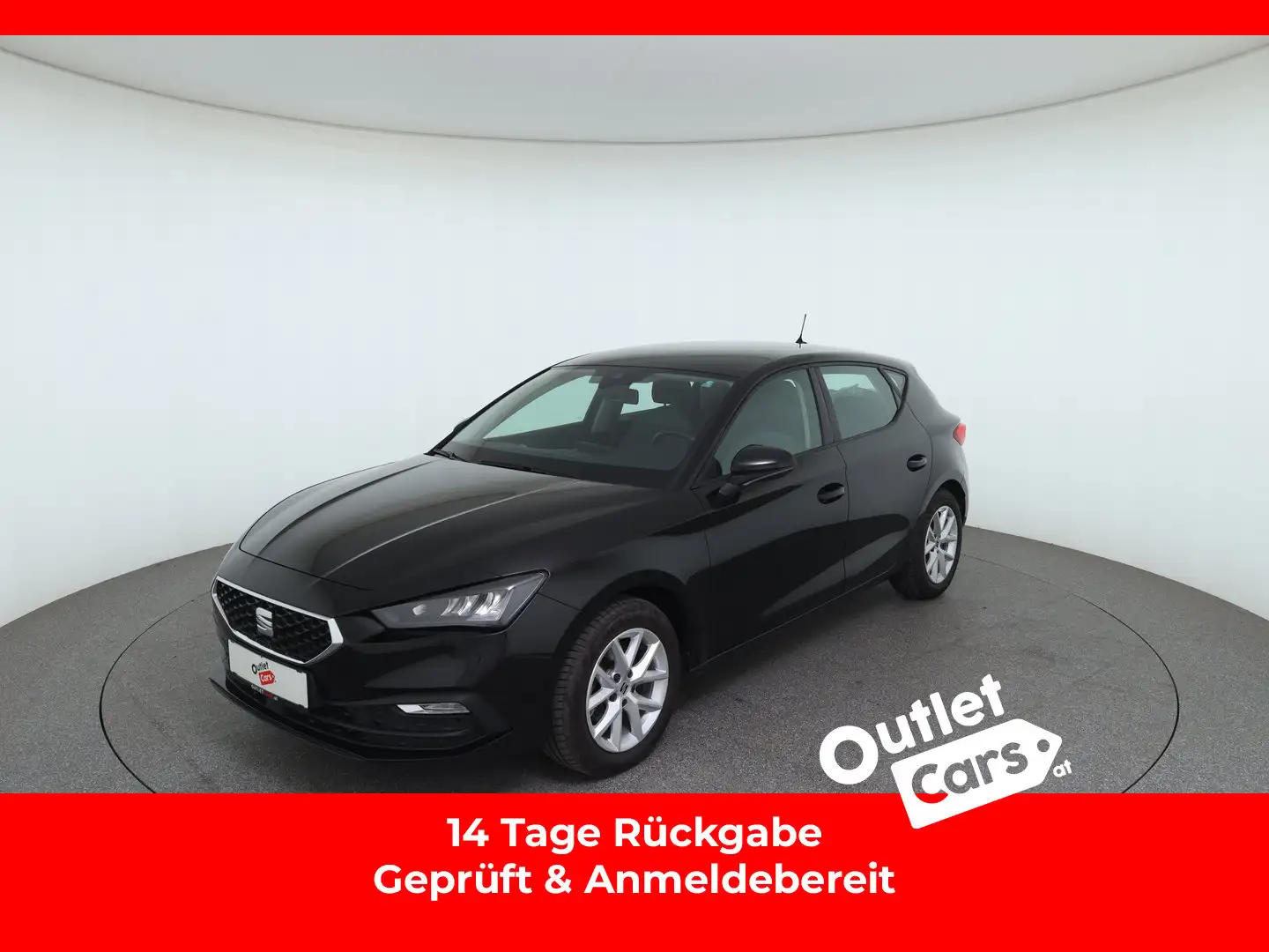 SEAT Leon Style 2.0 TDI Schwarz - 1